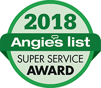 2018 Angie's List Super Service Award Logo