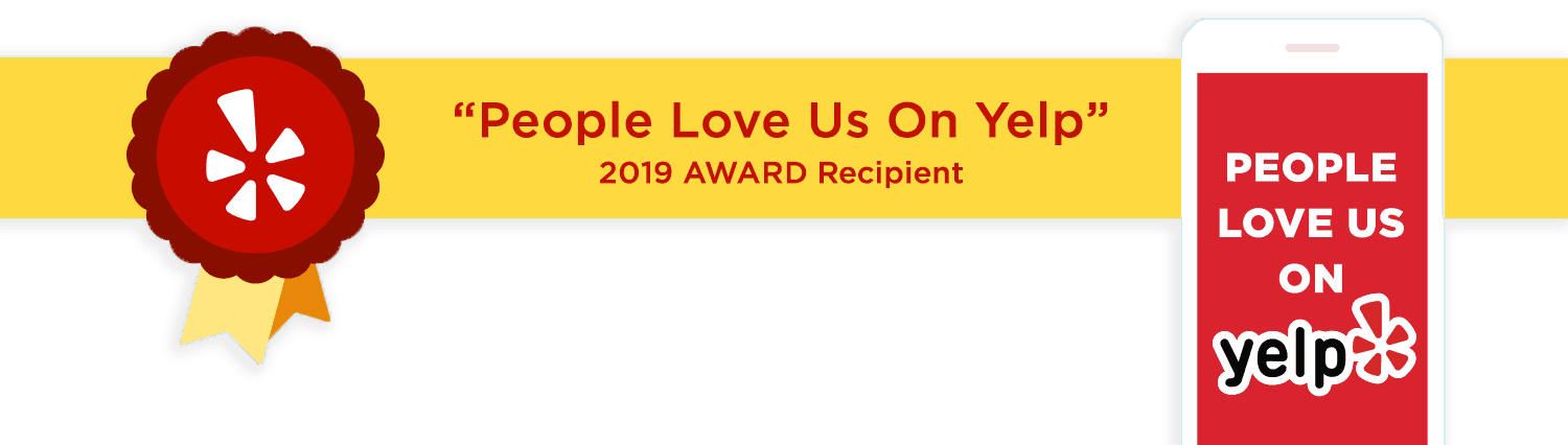 People Love Us On Yelp 2019 Award Recipient Seal