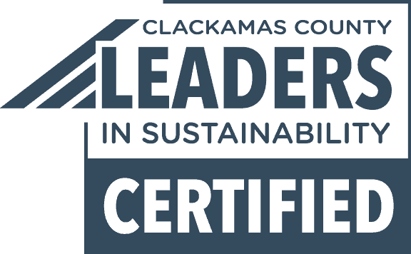 Clackamas County Leaders In Sustainability Certified Logo